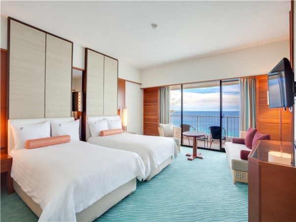 [3대가족패밀리팩][아침출발]괌 닛코 오션프론트 프리미어룸 4박5일＜프리미어라운지/아일랜드관광/스냅촬영＞